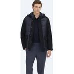 Centilmen Regular Fit Kapüşonlu Casual Dokuma Mont MNT-854-26K - Lacivert