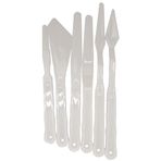 Ceoart CEO-SN0014 6'lı Plastik Spatula Set