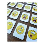 ceodesign Ahşap Hafıza ve Erken eğitim Emoji Eşleştirme Oyunu Montessori Oyuncak.