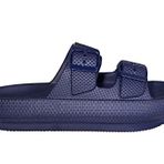 Ceox 095.01 Yumuşak Tabanlı Unisex Plaj Havuz Bahçe Yazlık Günlük Terlik (36, Lacivert, numeric_14)