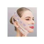 Ceoyiler İki Katmanlı V-Yüz Lifting Sıkılaştırıcı Çene Maskesi, V-Line Şekilli, Yüz Germe Kemeri