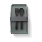 Cep Home Cephome Dikdörtgen Siyah 2 Katlı Plastik Beslenme ve Saklama Kabı 19X11X10X