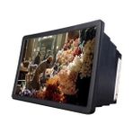 Cep Telefonu 3D Ekran Büyüteci Tv Görünümlü Mercekli Stand F2