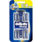 Cepahir Gillette Blue3 Hybrid Erkek Tıraş Makinesi + Yedek Tıraş Bıçağı 9'Lu