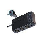 CEPAKS Araç Çakmaklık Çoğaltıcı USB Type-C Şarj Aleti CP9875