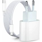Cepaks Iphone 6 7 8 x 11 12 13 14 Pro Max Serileri ile Uyumlu 20W Lightning Hızlı Şarj Aleti Adaptör Kablo - Beyaz