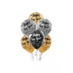 Çepeçevre Baskılı Balon 100lü -Yılbaşı-