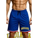 Cepli Indiana Baskılı Basketbol Şortu Spor Şort
