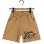 Cepli Outdoor Baskılı Erkek Şort Camel - 6 Yaş