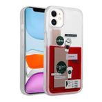 Ceponya Apple iPhone 11 Desenli Sıvılı Drink Silikon Kapak Kılıf