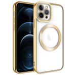 Ceponya Apple iPhone 11 Pro Max Magsafe Wireless Şarj Özellikli Setro Silikon Kılıf