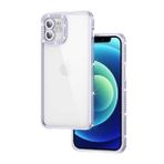 Ceponya Apple iPhone 12 Kamera Korumalı Taşlı Mina Kapak Kılıf