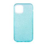 Ceponya Apple İphone 12 Pro Max Shining Simli Beyaz Silikon Kılıf