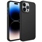 Ceponya Apple iPhone 14 Pro Max Metal Çerçeve ve Buton Tasarımlı Silikon Zore Luna Kapak Kılıf