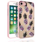Ceponya Apple iPhone Se 2020 Desenli Kamera Korumalı Parlak Nora Kapak Kılıf