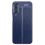 Ceponya Galaxy A14 Deri Desenli Kamera Korumalı Silikon Kılıf