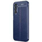 Ceponya Galaxy A34 Deri Desenli Kamera Korumalı Silikon Kılıf