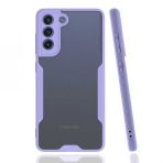 Ceponya Galaxy S21 Fe Kamera Korumalı Arkası Şeffaf Silikon Kılıf