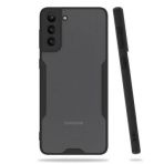 Ceponya Galaxy S21 Plus Arkası Şeffaf Ultra İnce Tasarım Kapak Kılıf