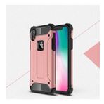 Cepsesuar 31138 Apple İphone XR 6.1 İnç Tam Koruma Defander Arka Kapak Rose Gold Kılıf