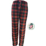 Cepsiz Kışlık Polar Kadın Pijama Altı Tek Alt JE31 - Çorap Hediyeli - 2XL - Kırmızı