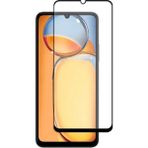 CepStok Xiaomi Redmi 13C Kırılmaz Cam 5d Tam Kaplayan 9h Temperli Ekran Koruyucu - Siyah - Şeffaf
