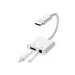 Cepsuar Type-c To 3.5mm Jack Kulaklık Ve Şarj Kablosu Usb C Ses Aux Kablosu