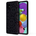 CepteCepnet Samsung Galaxy A51 İle Uyumlu Premier Kalite Özel Üretim High Kalite Baskılı Silikon Telefon Kılıfı BC 8