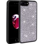 Cepustik Apple iPhone 7 Plus Kılıf Parlak Taşlı Tasarım Zore Ston Kılıf