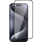 Cepustik iPhone 15 Plus 3D Rika Temperli Cam Ekran Koruyucu