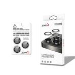 Cepustik iPhone 16 Pro CL-12 Premium Safir Parmak İzi Bırakmayan Anti-Reflective Kamera Lens Koruyucu