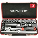Cer-pa Lokma Anahtar Takımı 1/2 INC - 18 Pcs.