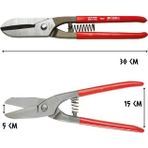 Cer-pa Norm 300 mm Çelik Tenekeci Sac Makası