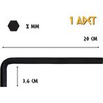 Cer-pa Norm Tekli Alyan Uzun - 8.0 Mm. - 1 Adet