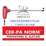 CER-PA NORM X-Plus T 2.5x90 mm Saplı Allen Anahtar