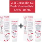 Ceradolin Su Bazlı Nemlendirici Krem 40 ml x 2