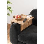 Ceramical Kls Ayarlanabilir Koltuk Sehpası Yan Sehpa- Çam