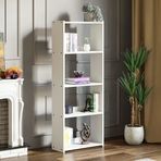 Ceramical KTS3E Modern 5 Raflı Kitaplık 54x155 cm Beyaz