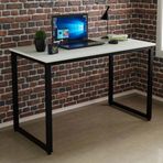 Ceramical MS1 Metal Ayaklı Çalışma Masası 120 cm Beyaz
