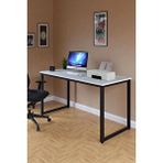 Ceramical MS1 Metal Ayaklı Çalışma Masası - 140cm - Beyaz