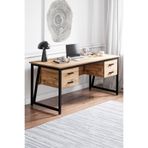 Ceramical MS2C 70x140 cm 4 Çekmeceli Çam Ofis Çalışma Masası