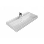 Cerastyle Turkuaz Sharp Etajerli Lavabo 100X48 Cm