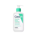CeraVe Foaming Facial (Normalden Yağlıya Dönük Cilt için) Köpüren Yüz Yıkama Jeli (İthal) 237ml