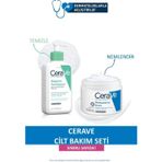 CeraVe Köpüren Temizleyici 236 Ml + Nemlendirici Krem Kavanoz 340 Gr. 2'li Set