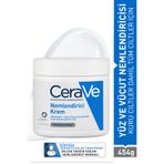CeraVe Kuru Ciltler için Seramid & Hyalüronik Asit İçeren Nemlendirici Krem 454 gr