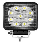 Çeray 201610 9 Ledli Led Kare Çalışma Lambası