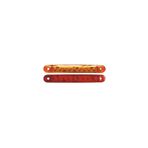 Çeray Led Parmak Lamba 9 Led Çakarlı 2 Fonksiyonlu Sarı Renk 12/24Volt Uyumlu