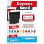 Çerçeveli Geçersiz Kaşesi 10 Renk Mürekkep Seçeneği -T1432