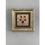 Çerçeveli Taş Duvar Tablosu 20 x 20 cm Oscar Stone Decor EBRU