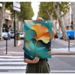 Çerçevesiz Poster Ginkgo Biloba Tek Yapraklı - 21x30